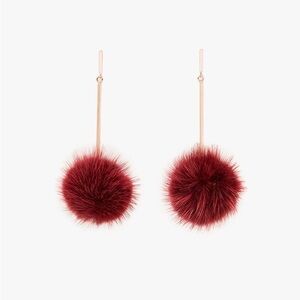 Tuleste Mink Pom Pom earrings